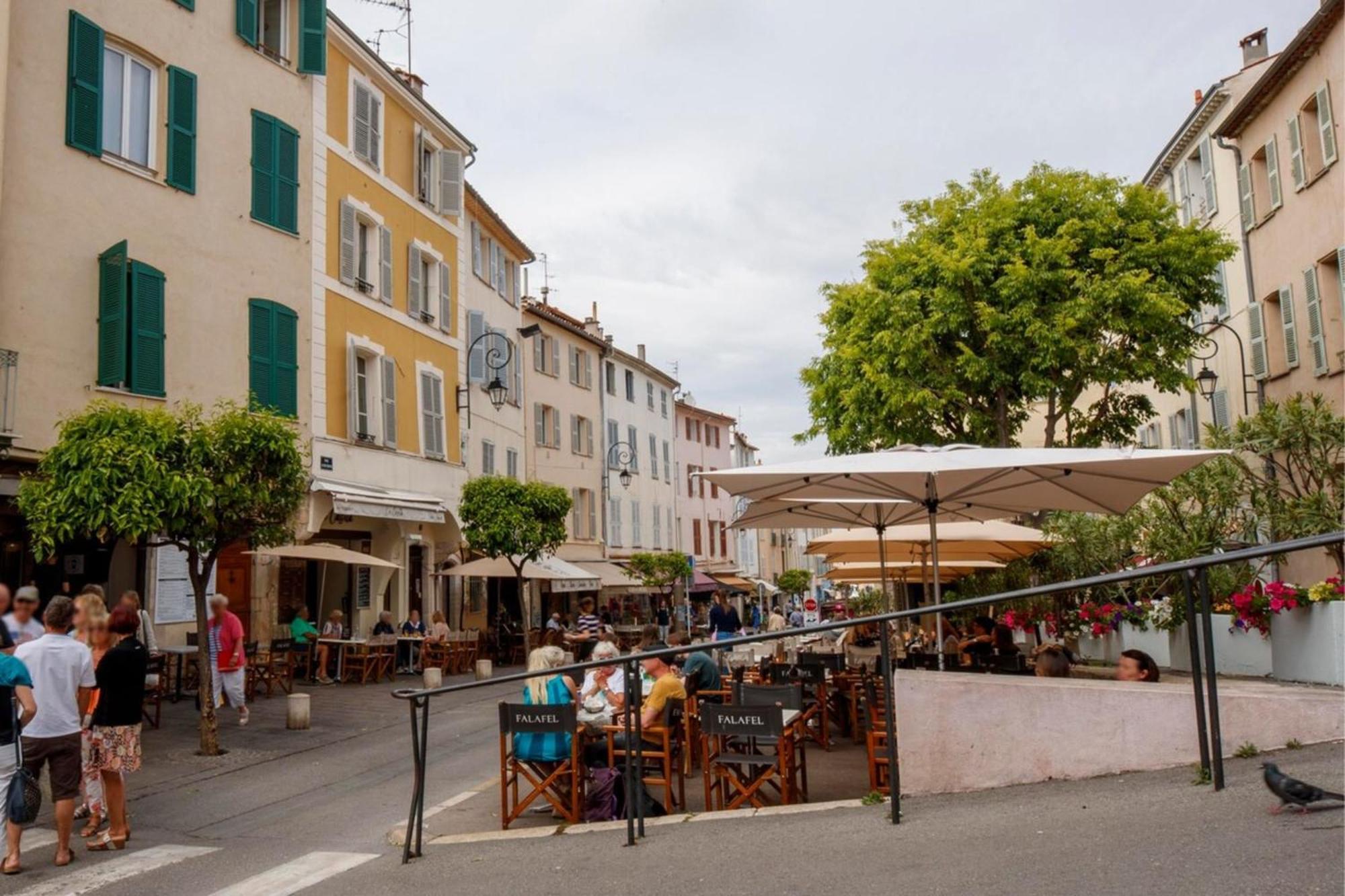 Vieil Antibes : beau duplex avec terrasse vue mer Extérieur photo
