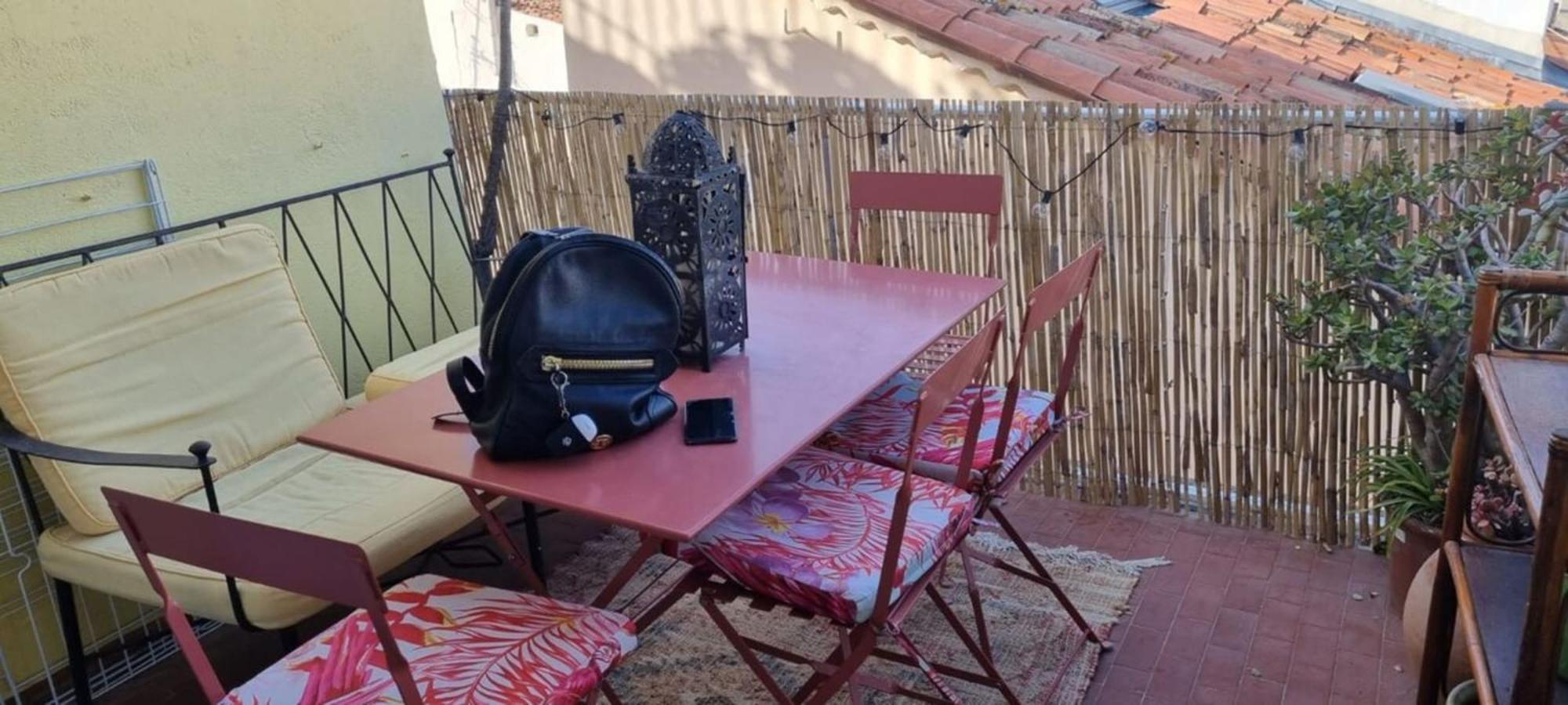 Vieil Antibes : beau duplex avec terrasse vue mer Extérieur photo